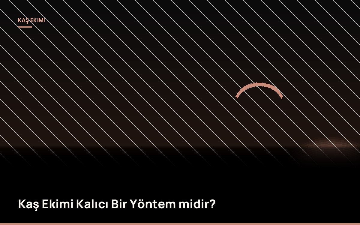 Kaş Ekimi Kalıcı Bir Yöntem midir?