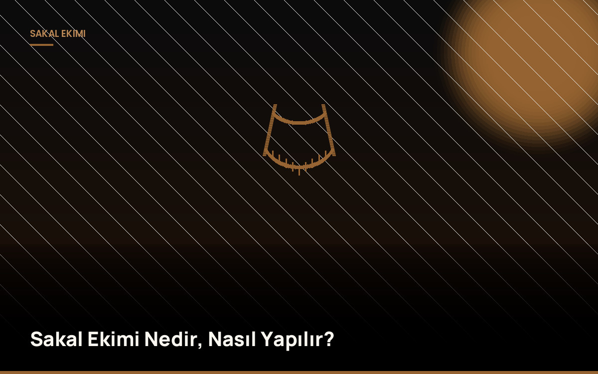 Sakal Ekimi Nedir, Nasıl Yapılır?